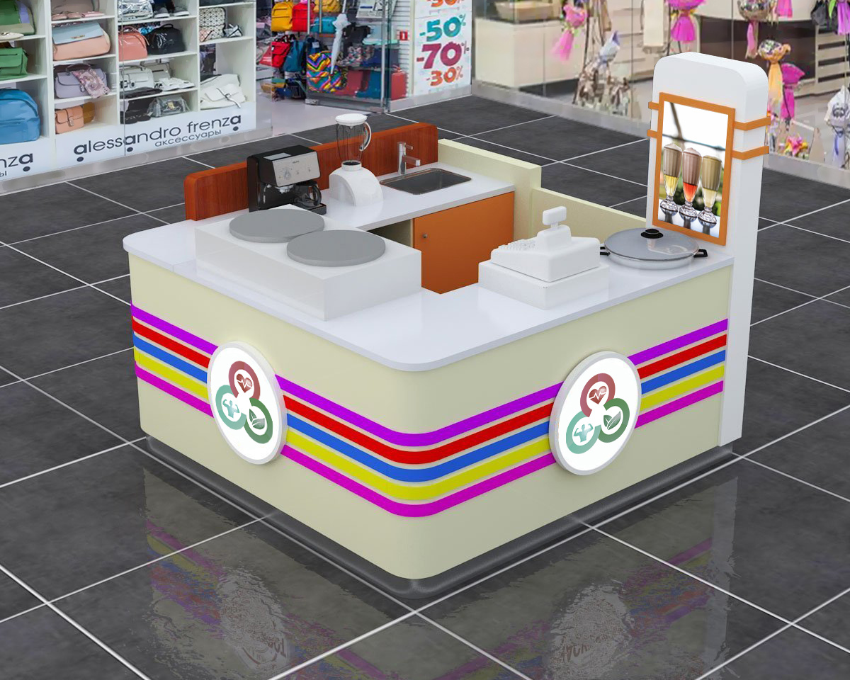 Проект лотка для продажи кислородных коктейлей