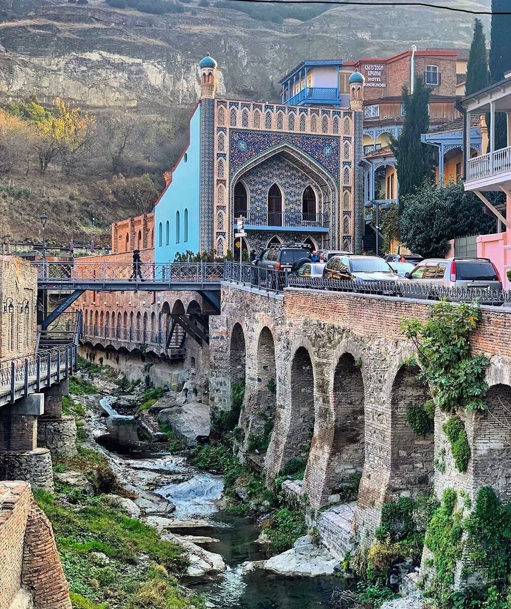 Старый Тбилиси столица Грузии 