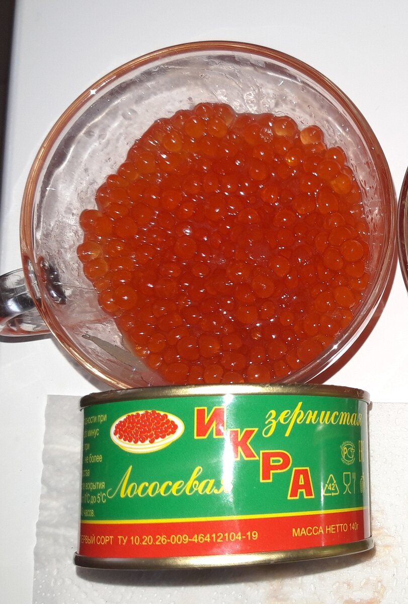 Икра из магазина