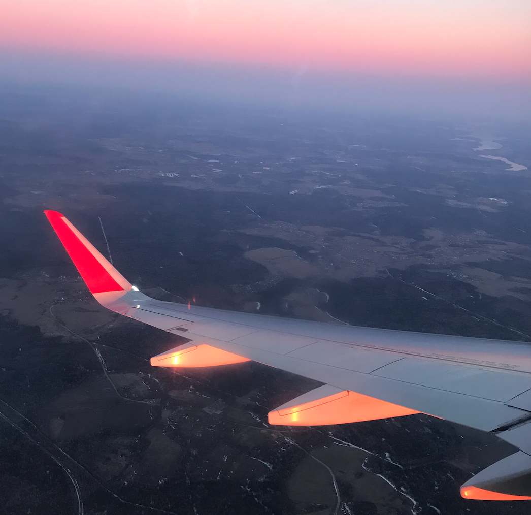 Самые красивые виды открываются из окна самолета