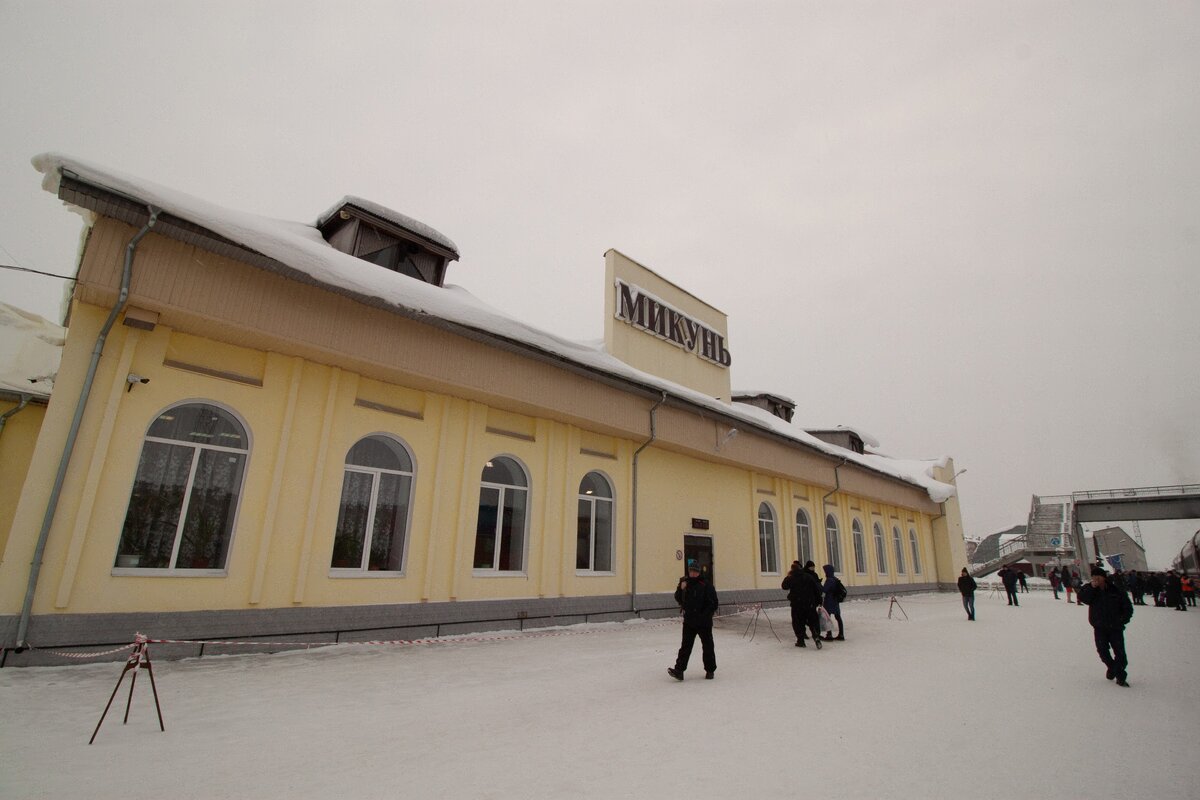 Каждый вокзал на крупной станции в Коми отличается от других - и архитектурой, и цветовой гаммой.