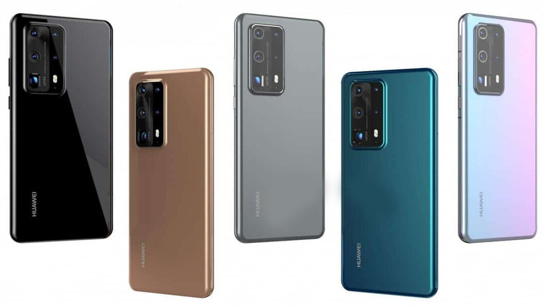 Неофициальный рендер Huawei P40