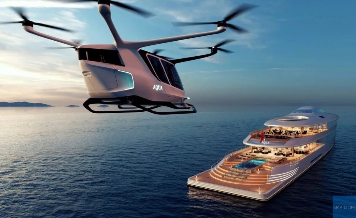 Суперъяхта Sinot Aqua от Sinot Yacht Design.