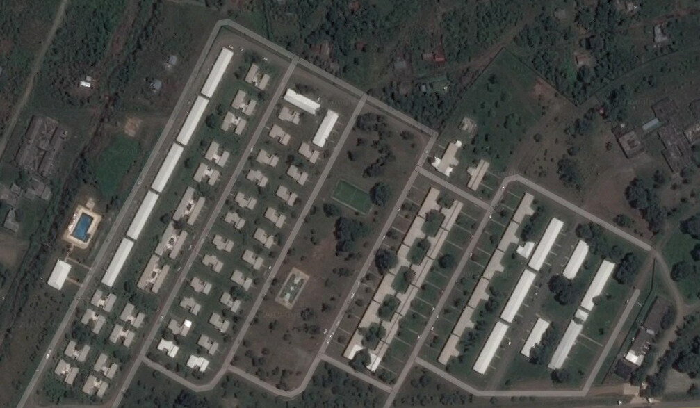 спутниковый снимок из Google Maps