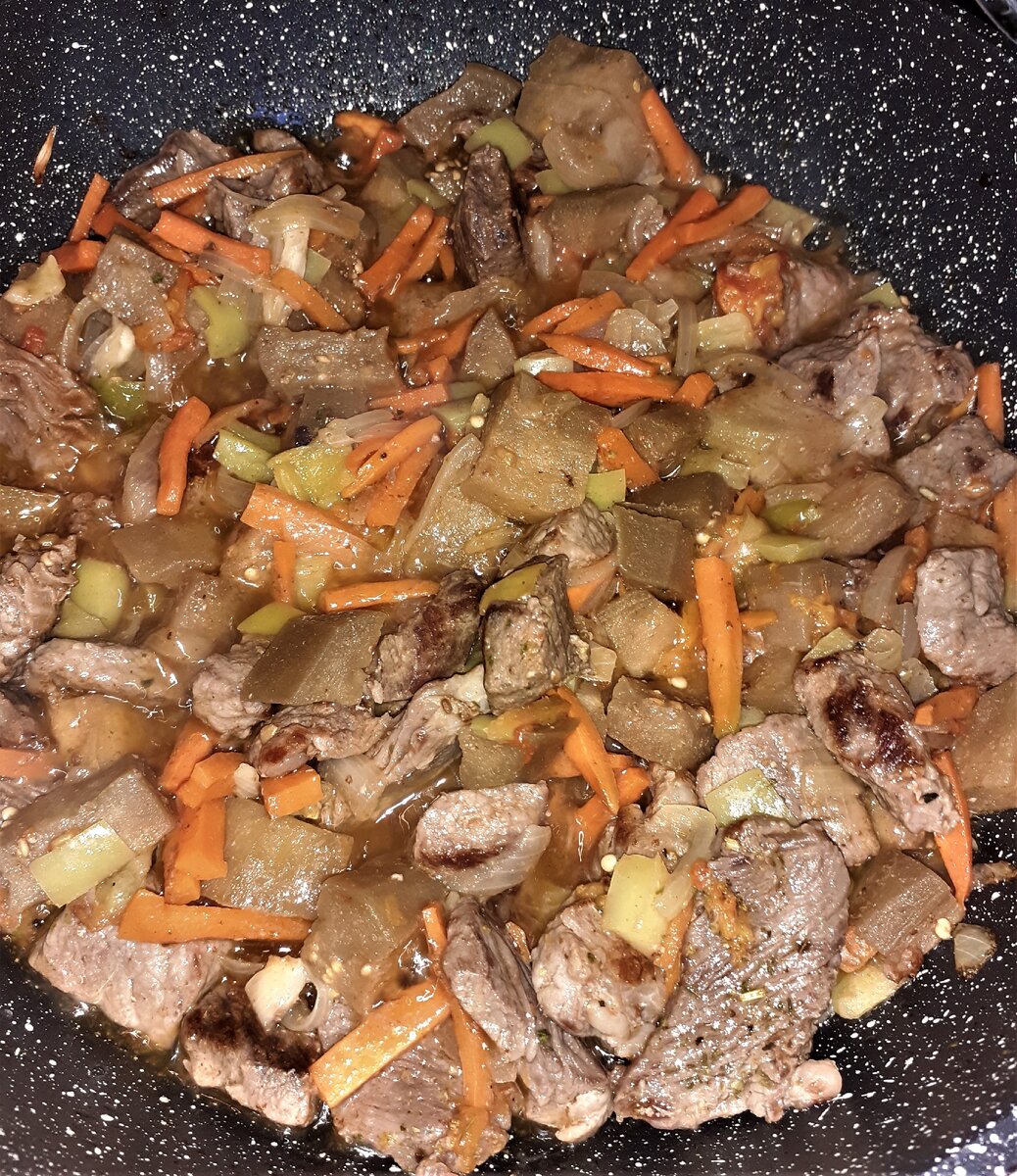 и баклажаны.