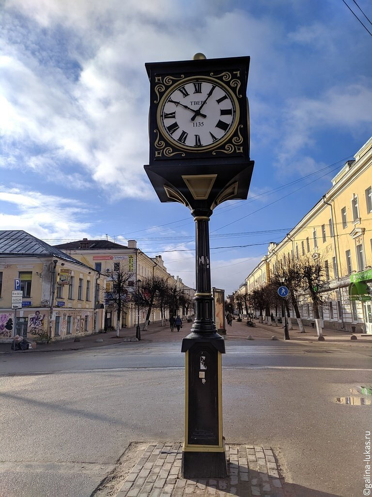 Трехсвятская улица в твери фото