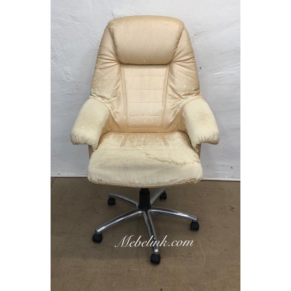 Реставрация обивки стула - "До"