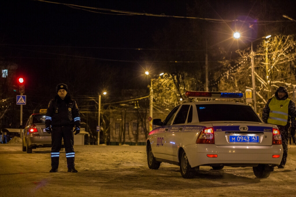 Полицейский ночь