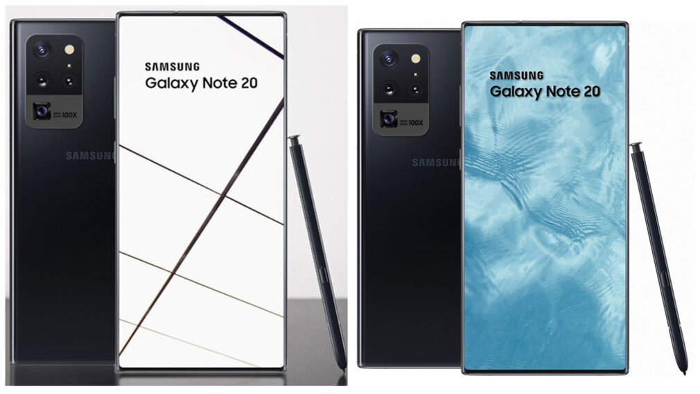 Рендеры нового Samsung Galaxy Note 20