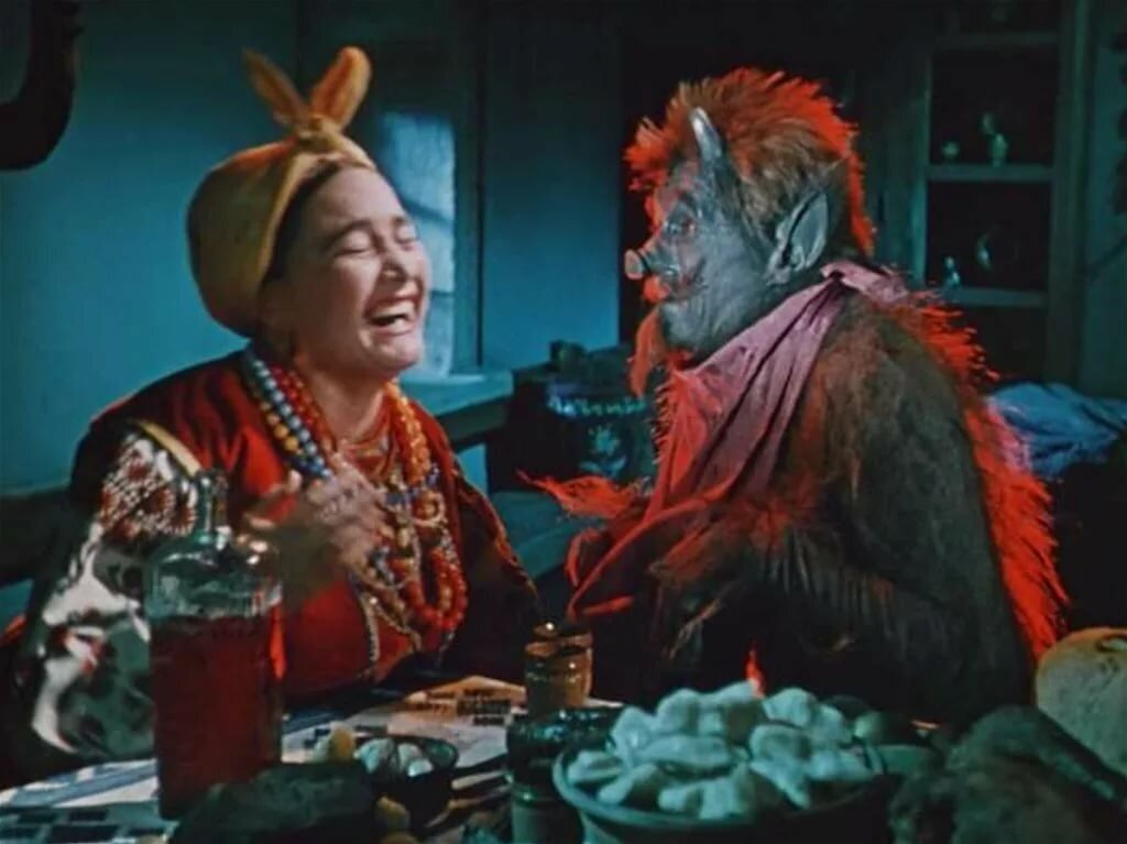 Кадр из кинофильма "Вечера на хуторе близь Диканьки"