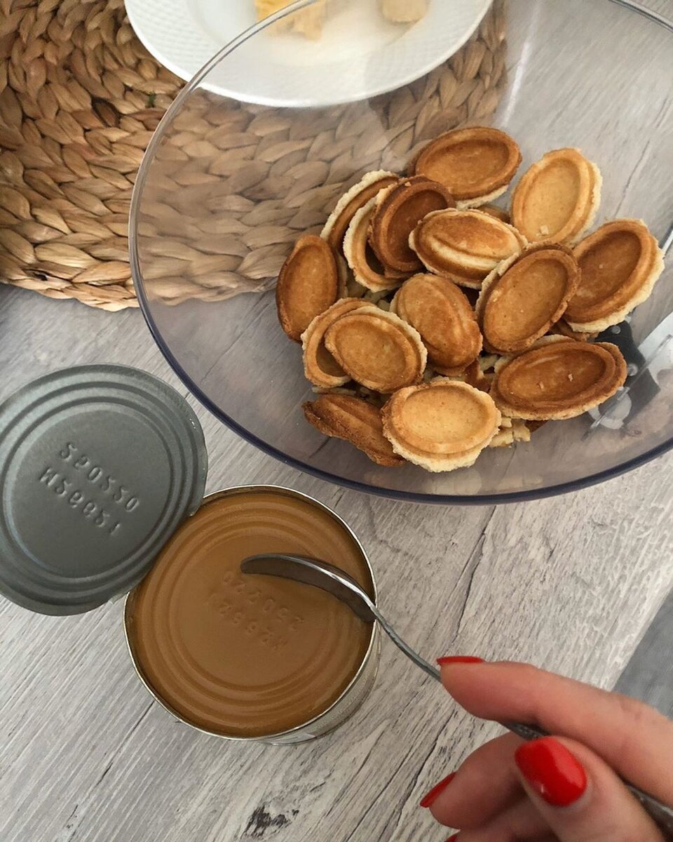Орешки со сгущенкой из детства СССР