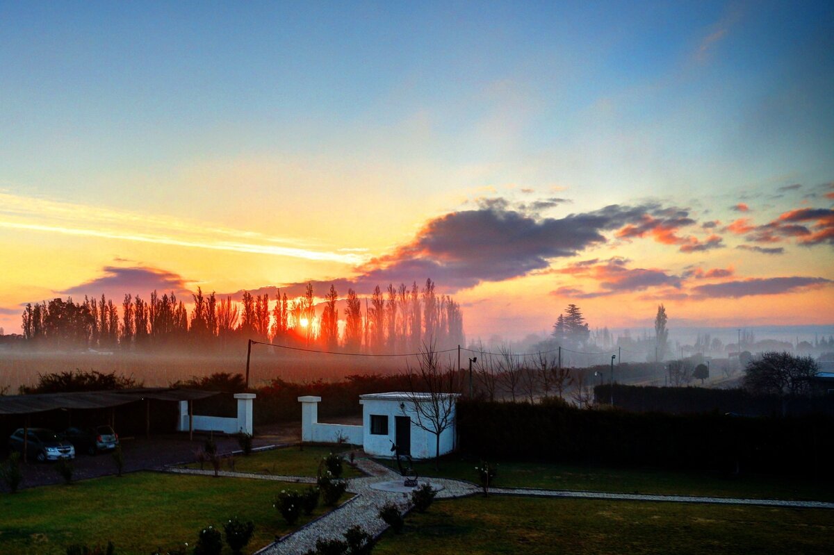 Утро за 2 дня до затмения, Аргентина