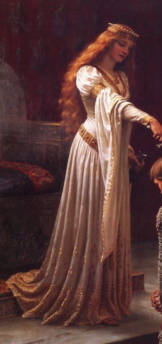 Красавица принцесса Луна и коленопреклоненный воевода Гринч 