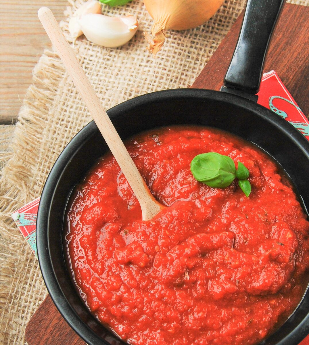 томатный соус с базиликом для пиццы фото 46