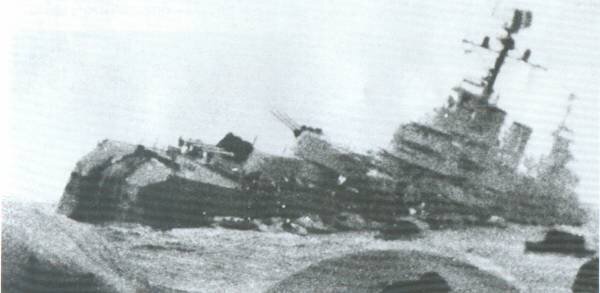 Гибель General Belgrano. Источник: https://www.conservapedia.com/index.php?title=File:Belgrano_sinking.jpg