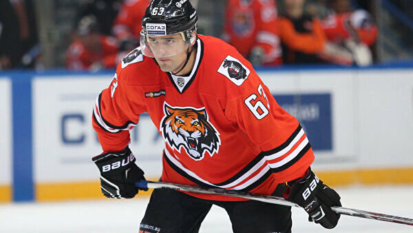 Максим Кондратьев .Фото : официальный сайт ХК "Амур"