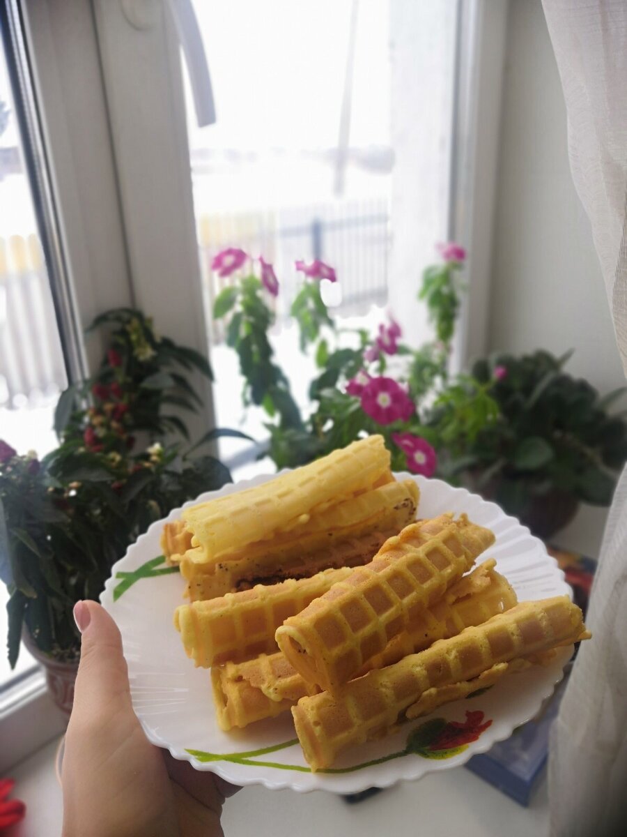 трубочки вафельные 