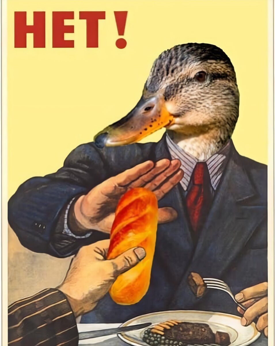 Не губите пернатых ради потехи с хлебушком