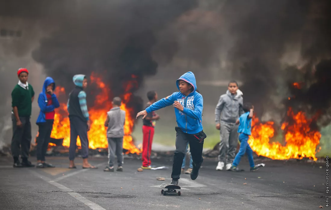 Протест в Кейптауне