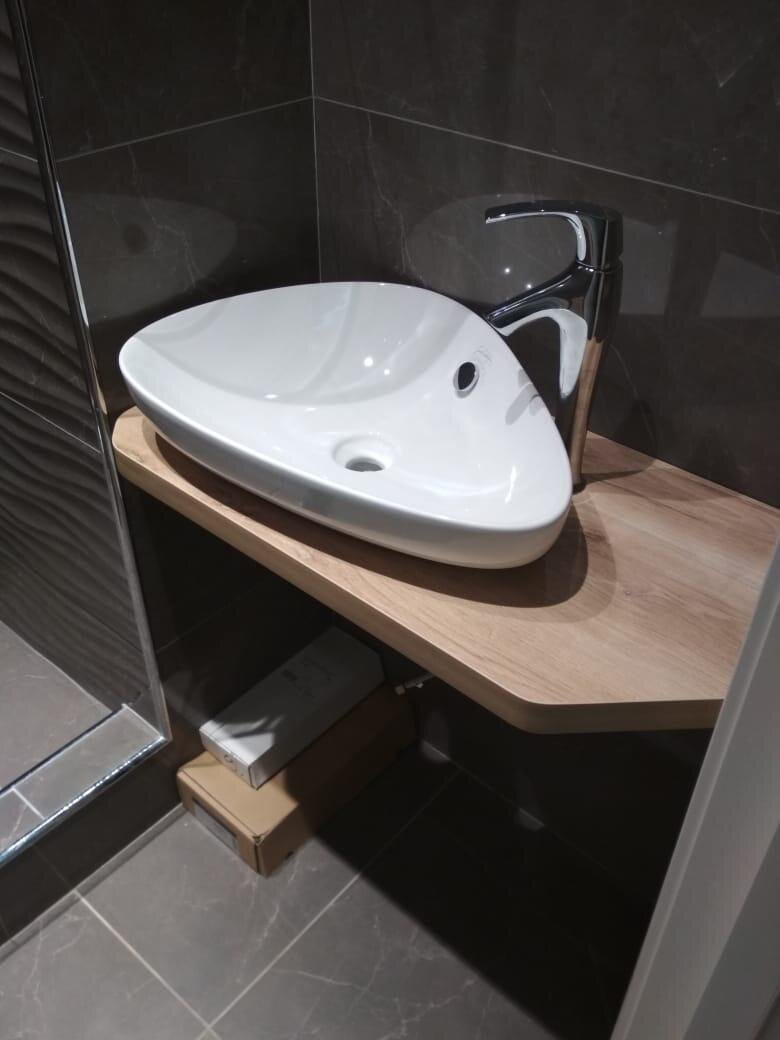 Столешница из ДСП, проект Simple Kitchen 