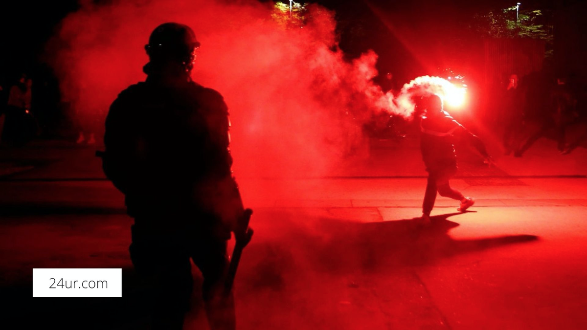 Беспорядки в Любляне