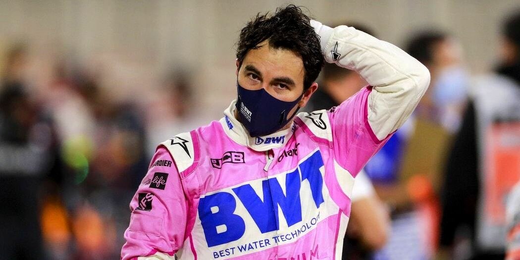 Серхио Перес на Гран-при Сахира 2020