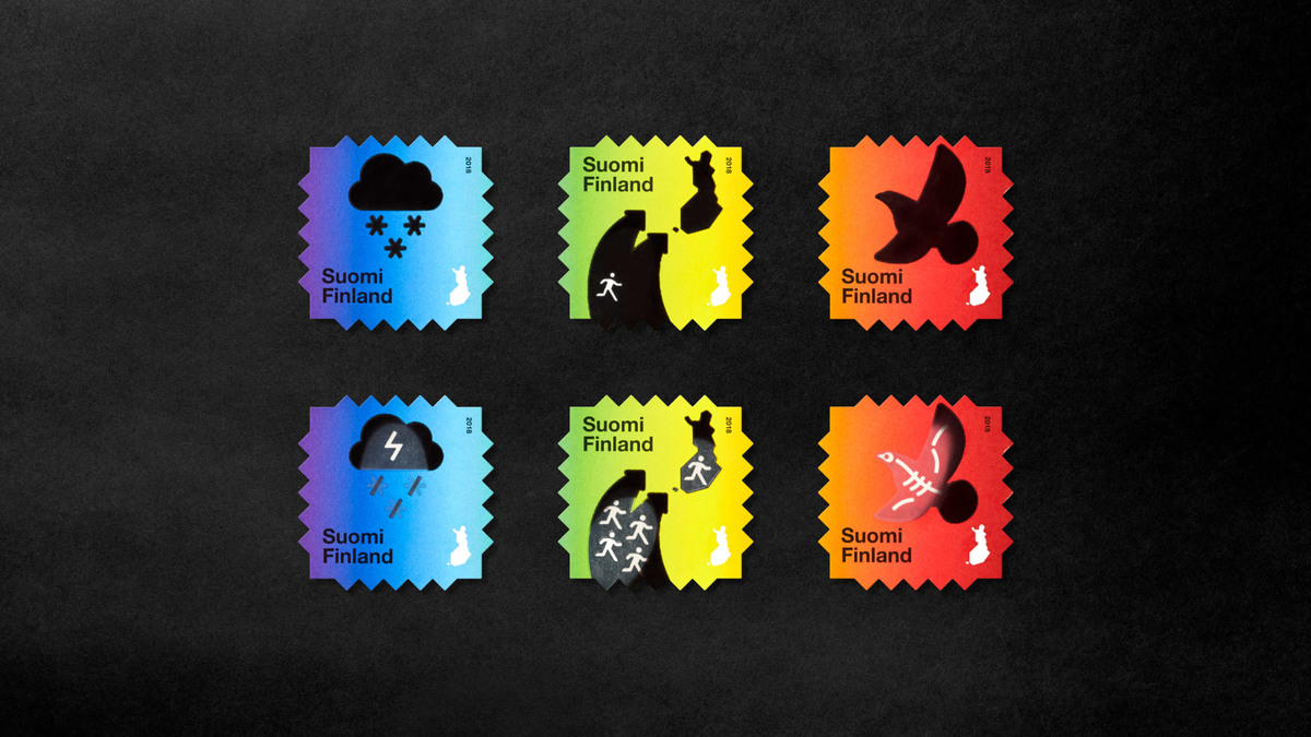 Проект Climate Change Stamps by Berry Creative. Фото berrycreative.fi