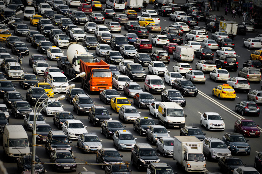 Пробки в Москве