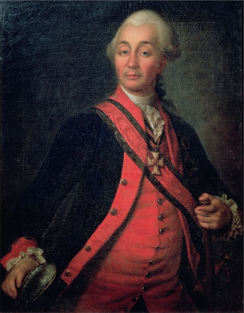 А. В. Суворов. Художник: Д. Г. Левицкий, 1786 г.