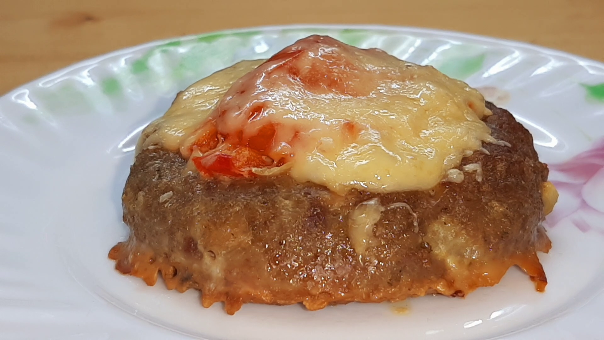 Котлеты фарширов грибами