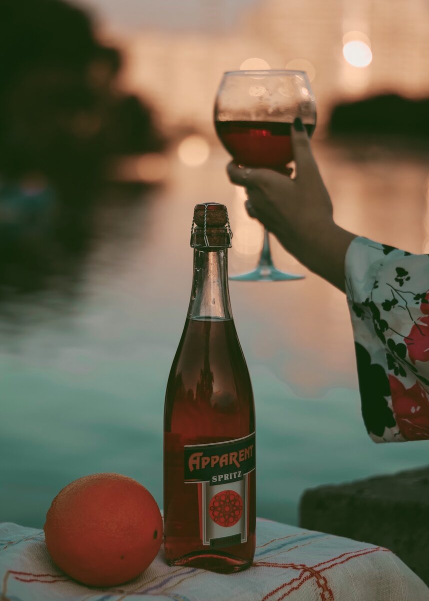 Винный коктейль «Apparent Spritz» от Минского завода игристых вин