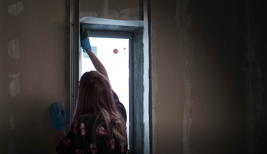 Лучший способ сделать ровные утепленные откосы без гипсокартона, трещин ...