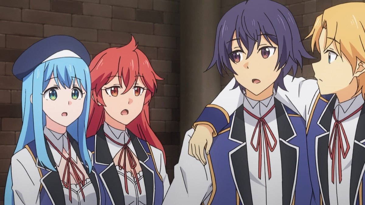 Изображено аниме - внук мудреца!