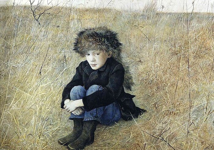 О, ОДИНОЧЕСТВО... ХУДОЖНИК ANDREW NEWELL WYETH / ЭНДРЮ НЬЮЭЛЛ УАЙЕТ (США, 1917-2009)