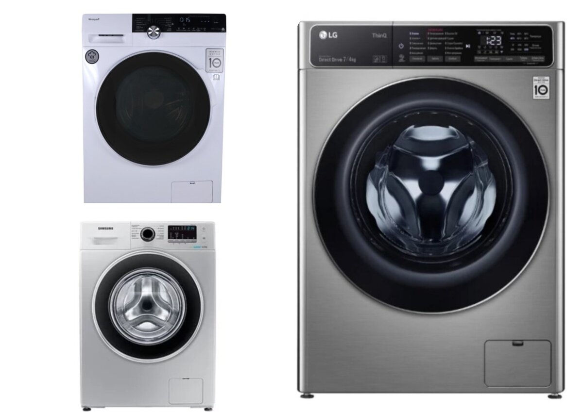  Обзор стиральных машин с загрузкой 7 кг.