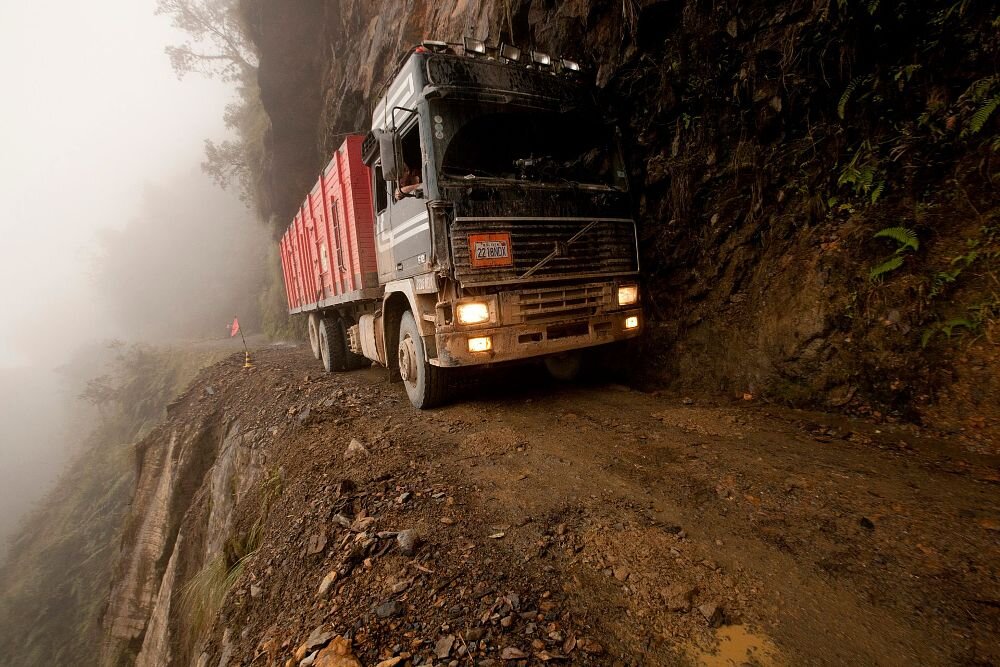 North Yungas Road Боливия