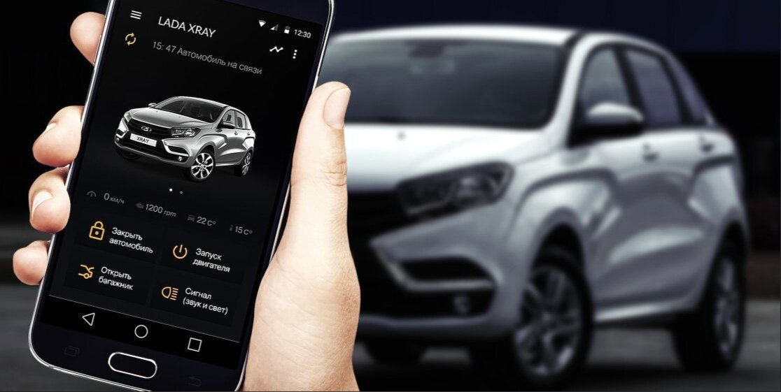 Телематическая система Lada Connect