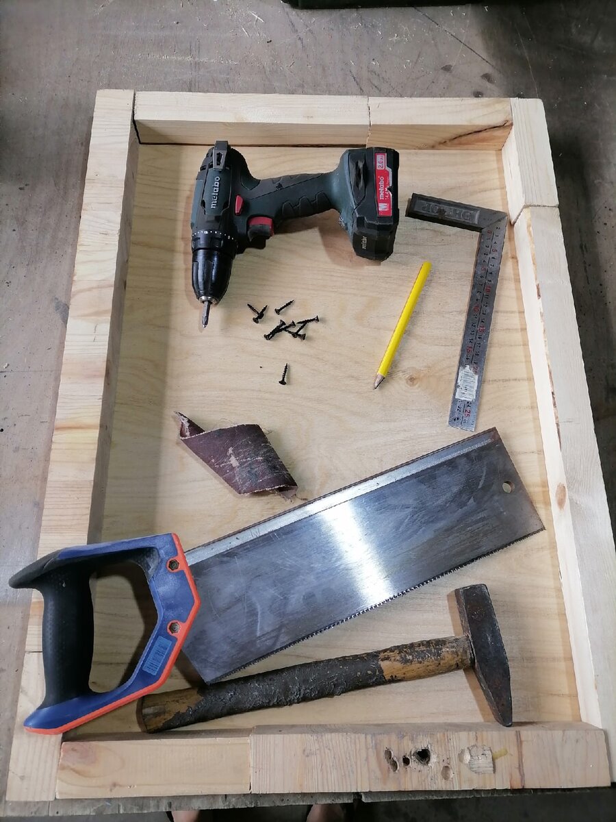 Прикручиваем брус