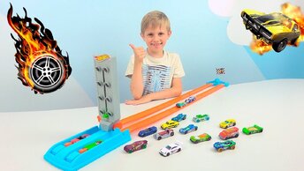 Чемпион Гонок Hot Wheels - Какая машинка станет чемпионом? Hot Wheels Dragstrip Champion Playset