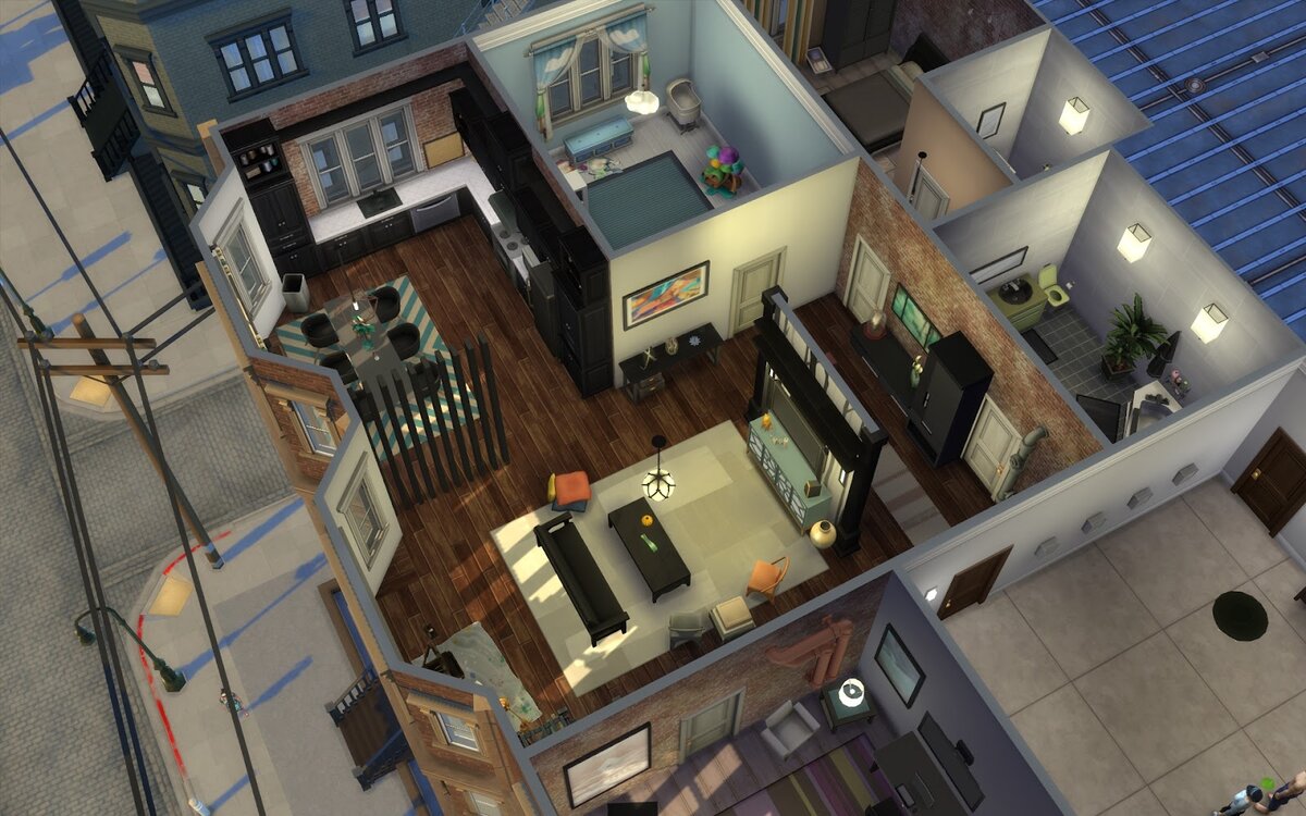 Интерьер для Sims 4