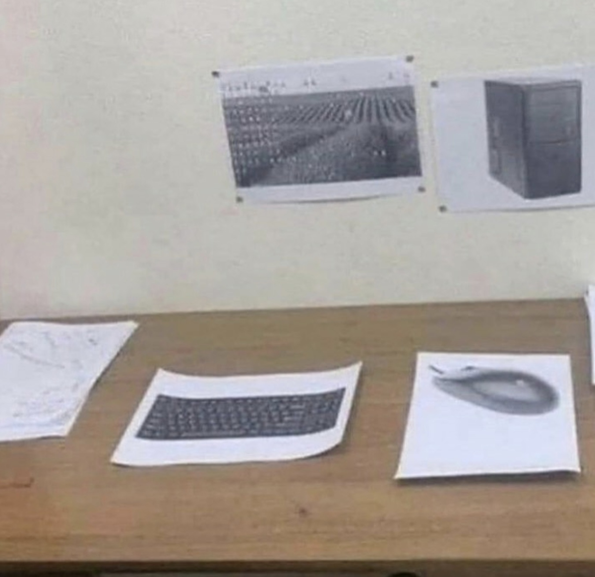 А мышь-то какая... Здоровая