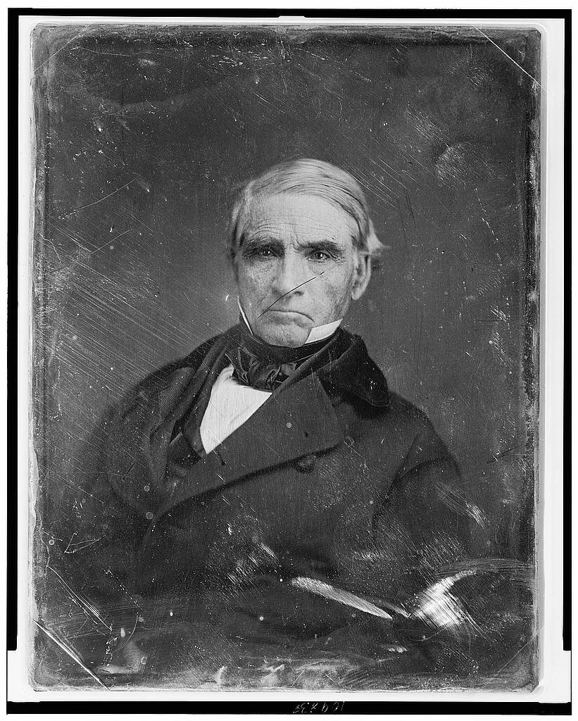 Неизвестный мужчина, сфотографированный между 1844 - 1860 годами в Нью-Йорке в ателье Метью Брейди