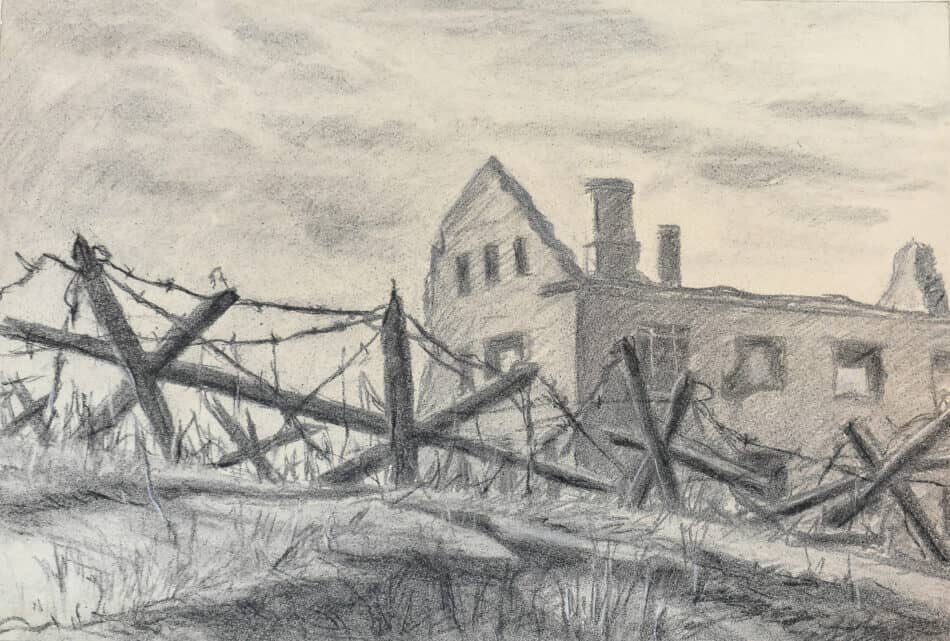 Зиновий Львович. Петрозаводск после оккупации. 1944