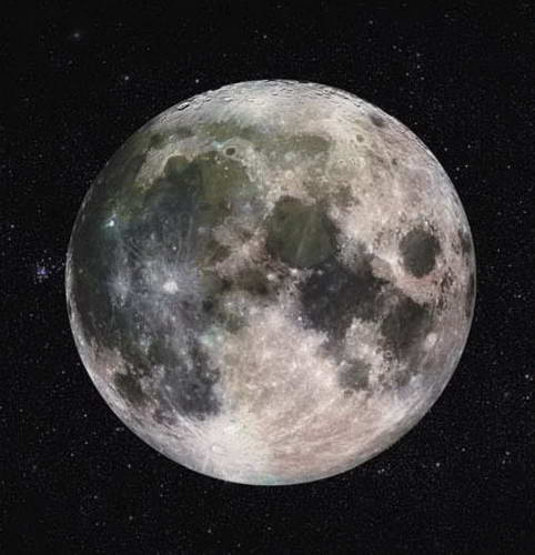 Видимая поверхность Луны