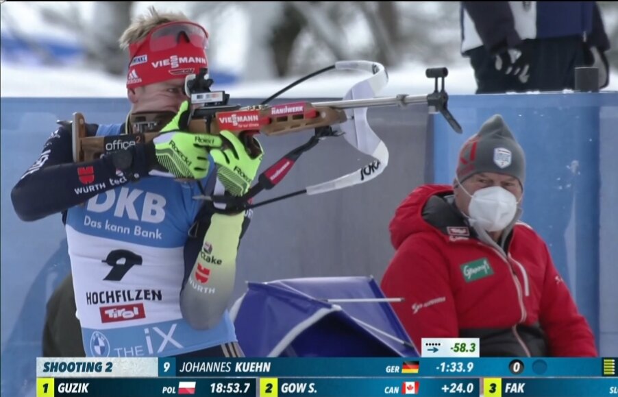 Йоханнес Кюн отлично начал гонку