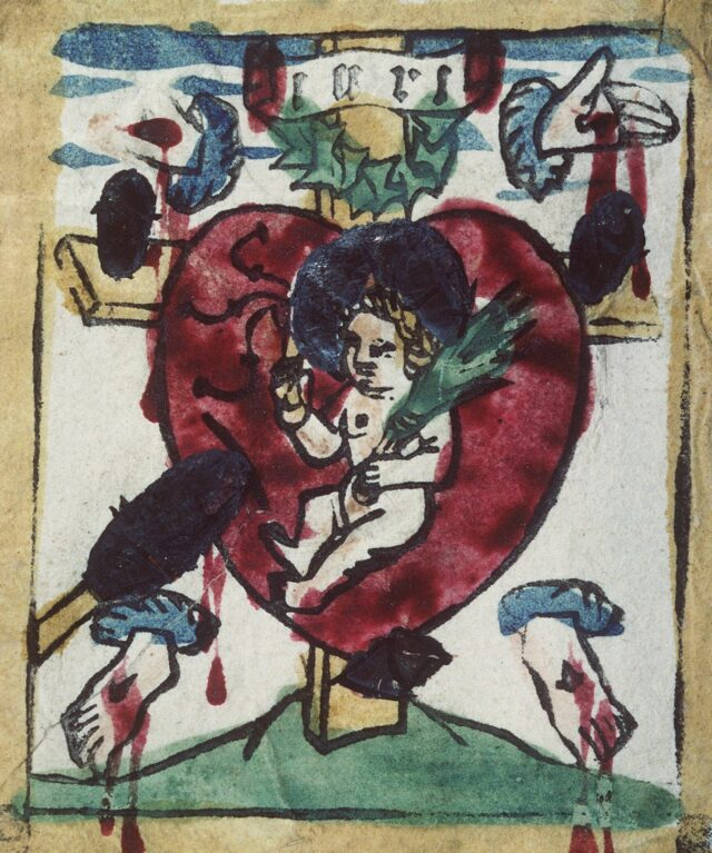 Изображение Христа как Амура