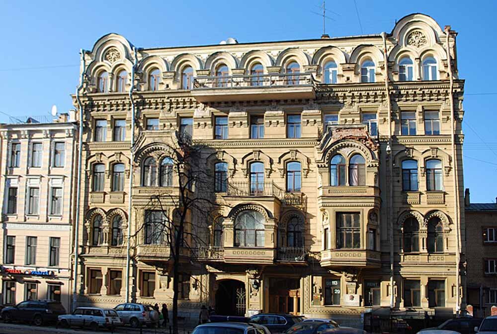 Дома санкт петербурга в 19 веке