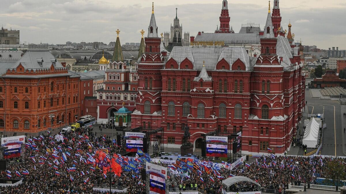    Митинг "Своих не бросаем" в Москве© РИА Новости / Алексей Майшев