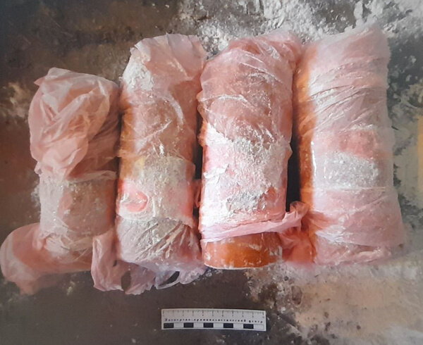 В Запорожье в муке найдена взрывчатка. Фото © t.me / ГУВД по Запорожской области