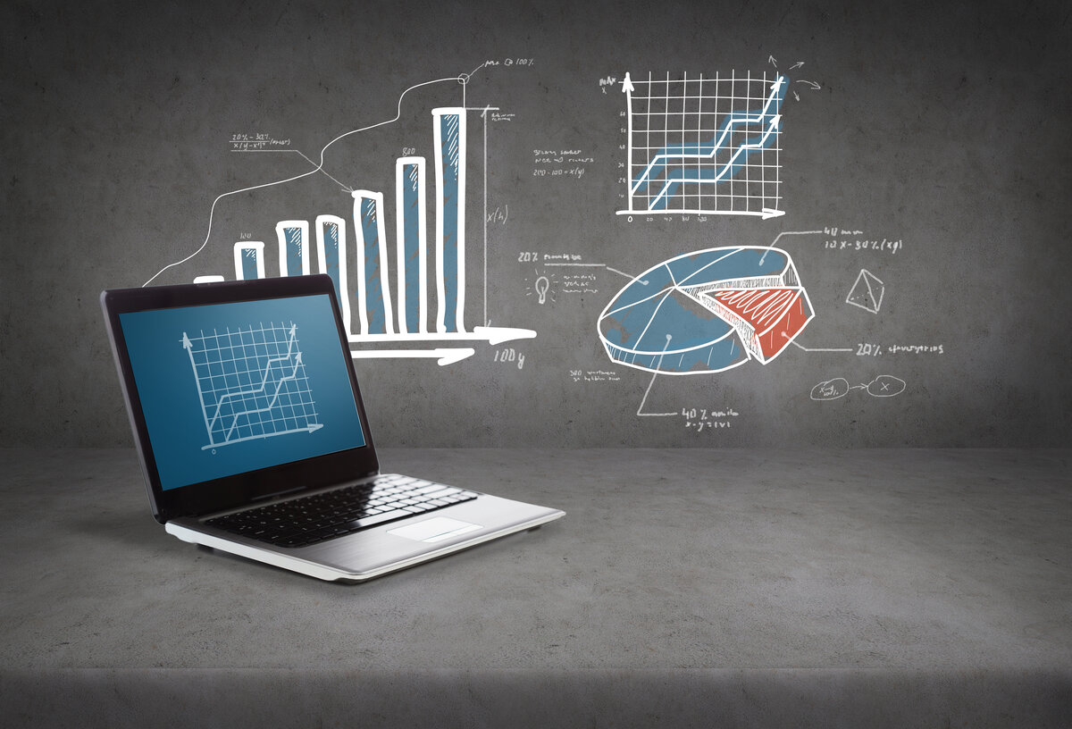 Data analysis. Компьютер с графиками. Аналитика. Графики про компьютер. Бизнес Аналитика.